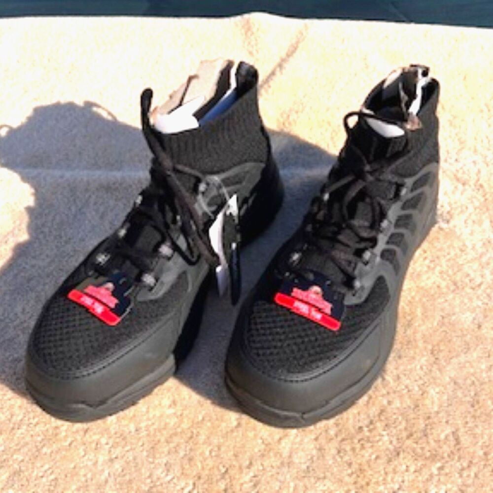 Size: 7 Steel Toe High Top Boots Work & Safety . Slip Resistant . Comfort Insole